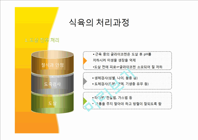 [사회과학] 식품가공 저장학 - 식육 및 식육가공.pptx